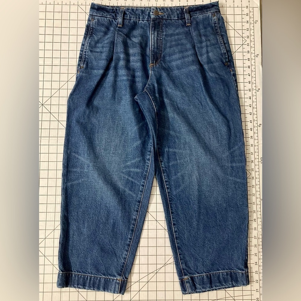 Banana Republic Women’s Shirt 30/10 Petite Denim Mid-Rise‎ Straight Leg Jeans